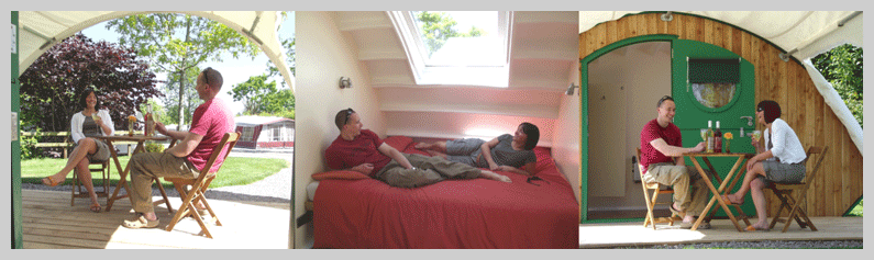 glamping pods somerset